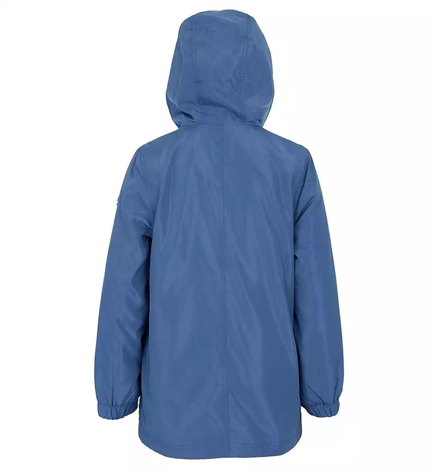 Big Girls Fleece Lined Rain Jacket