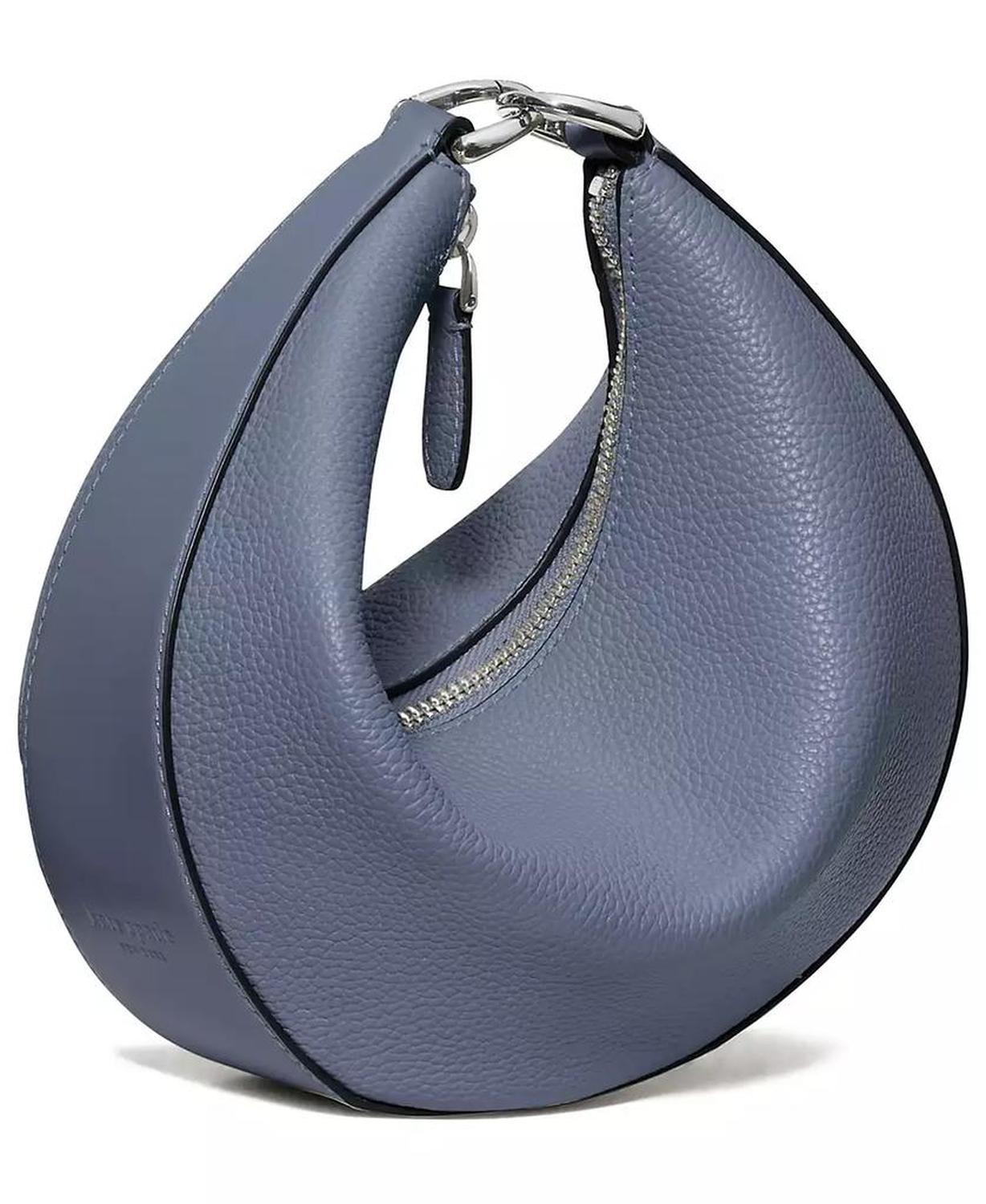 Duo Small Pebbled Leather Crossbody Bag
