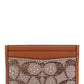 Coach Signature Jacquard Essential Card Case