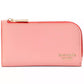 Devin Pop Trim Small Bifold Leather Wallet