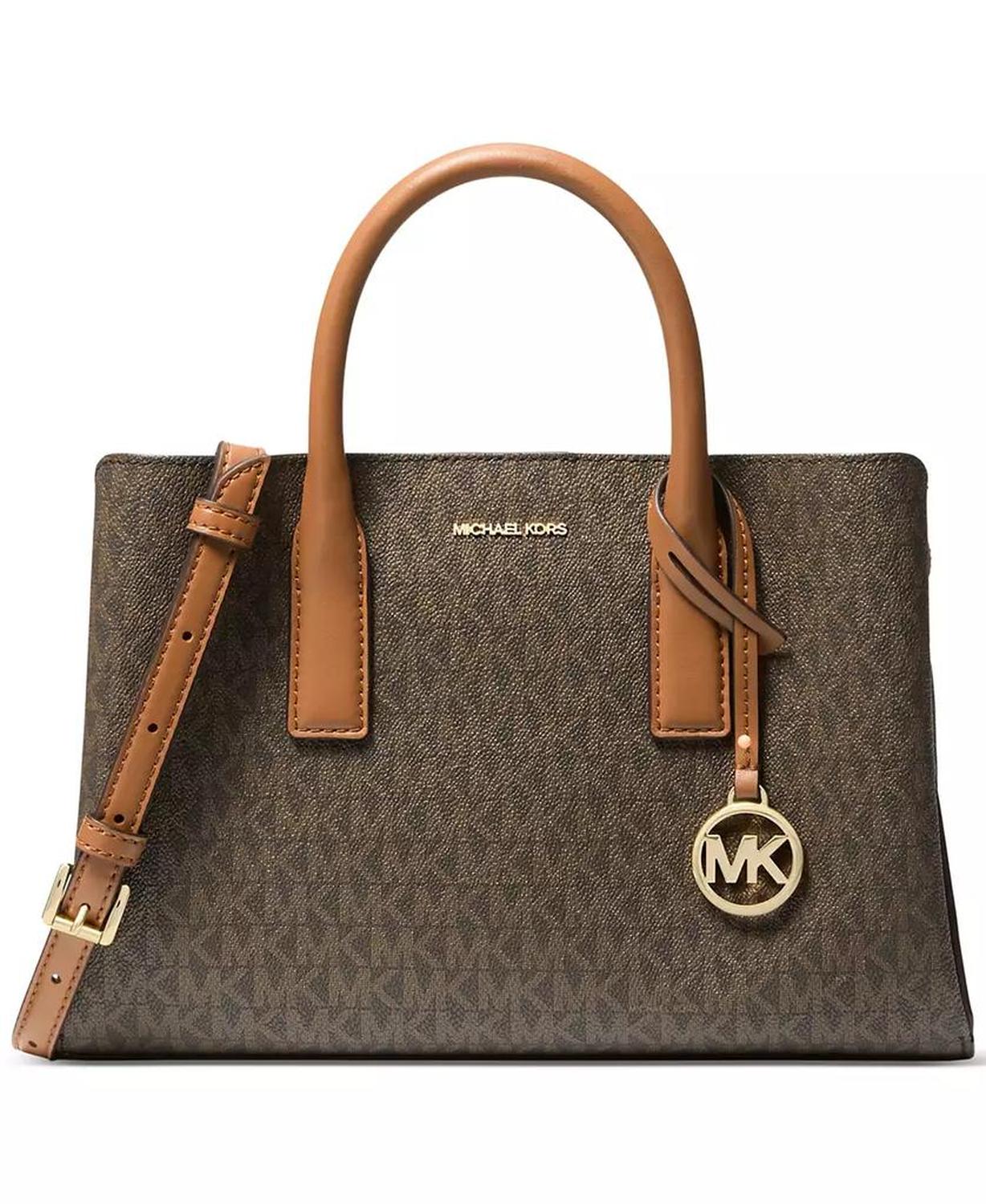Ruthie Logo-Print Satchel