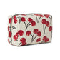 Essential Cosmetic Pouch with Cherry Print