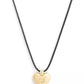 Faux Cultured Pearl Signature Puffy Heart Pendant Necklace