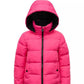 Toddler & Little Girls Puffer with Sherpa Collar
