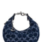 Coach Jonie Logo Printed Denim Crossbody Bag