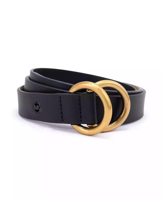 25mm Double Ring Leather Belt