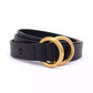 25mm Double Ring Leather Belt