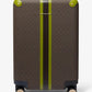Striped Signature Logo Suitcase