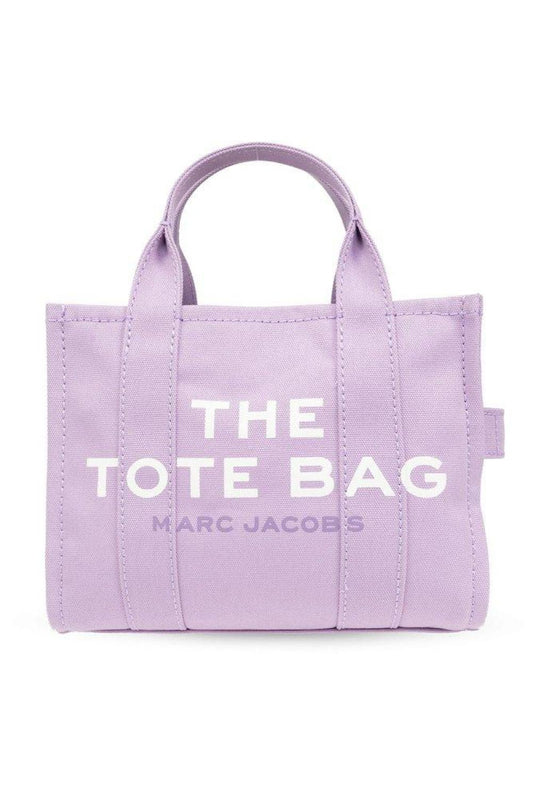Marc Jacobs Logo Printed Zipped Small Tote Bag