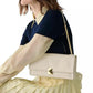 Deco Fine Grain Leather Soft Shoulder Bag