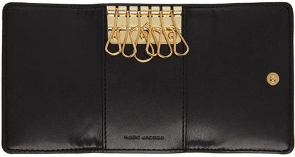 Black 'The Glam Shot' Key Case