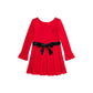 Pleated Ponte Dress (Toddler/Little Kid)