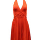 Ralph Lauren Collection Halter Dress Dress in Orange Viscose