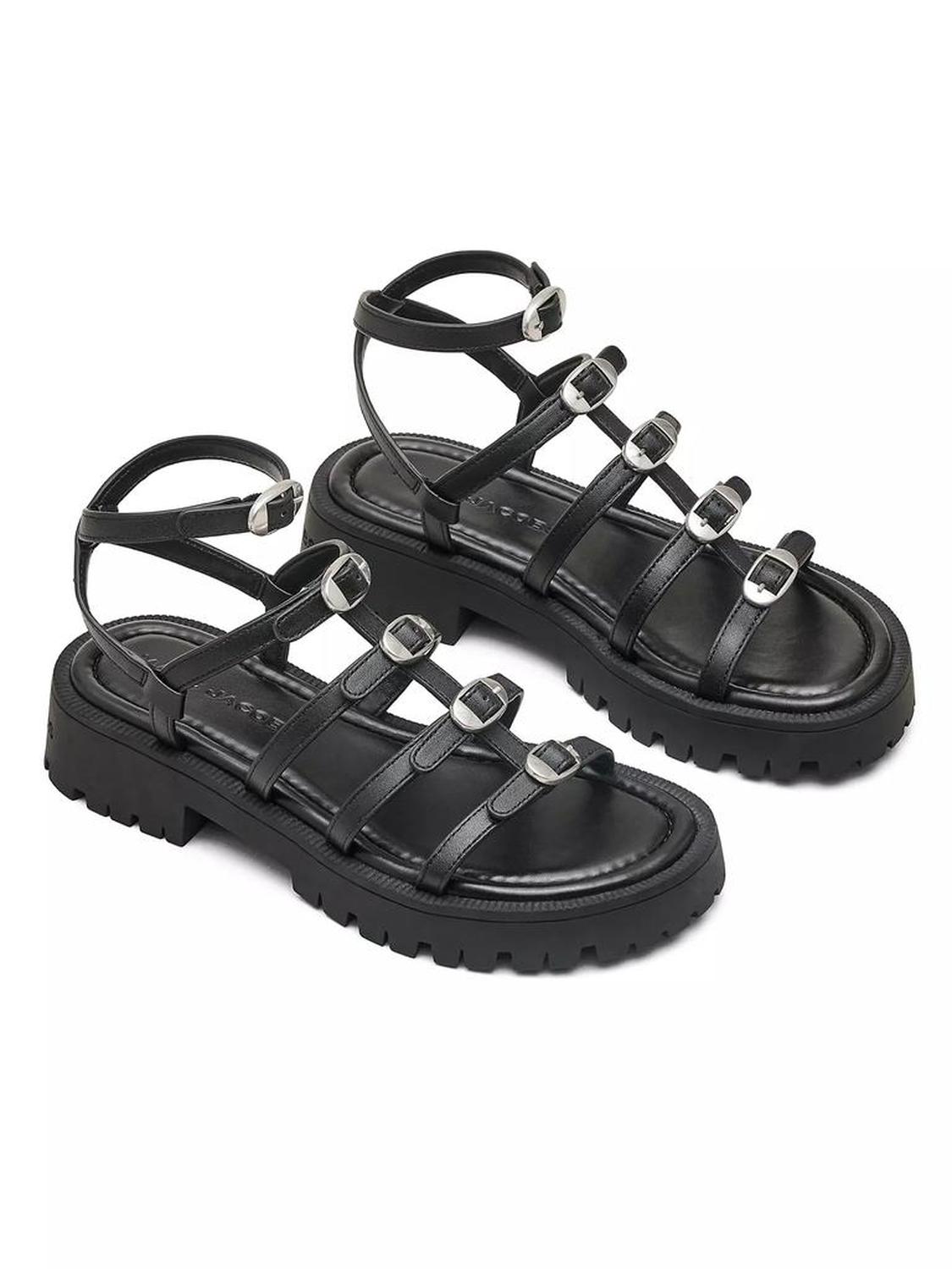 Kiki Leather Gladiator Sandals