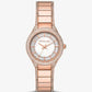 Mini Sylvia Pavé Rose Gold-Tone Watch