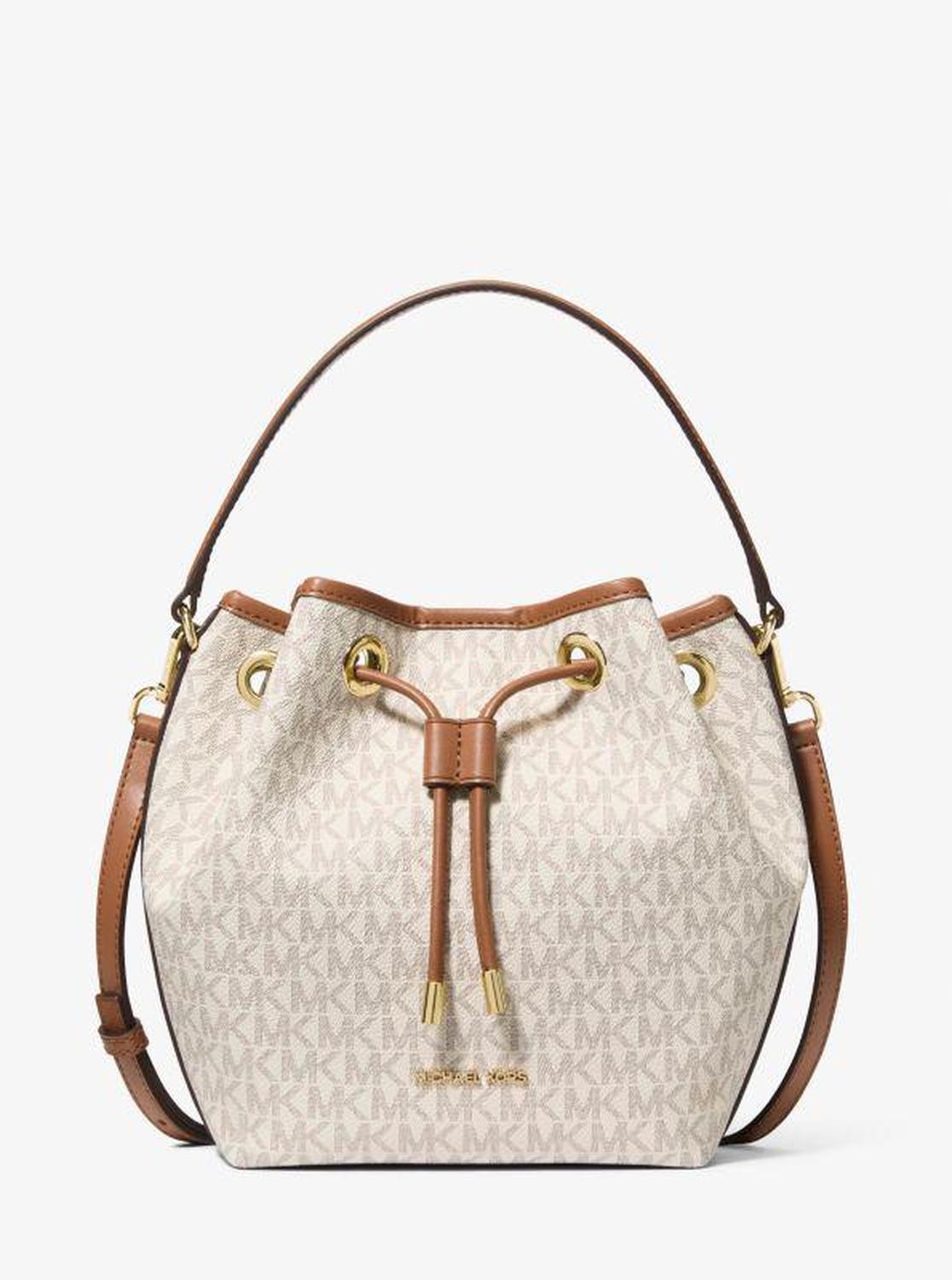 Avery Medium Signature Logo Bucket Messenger Bag