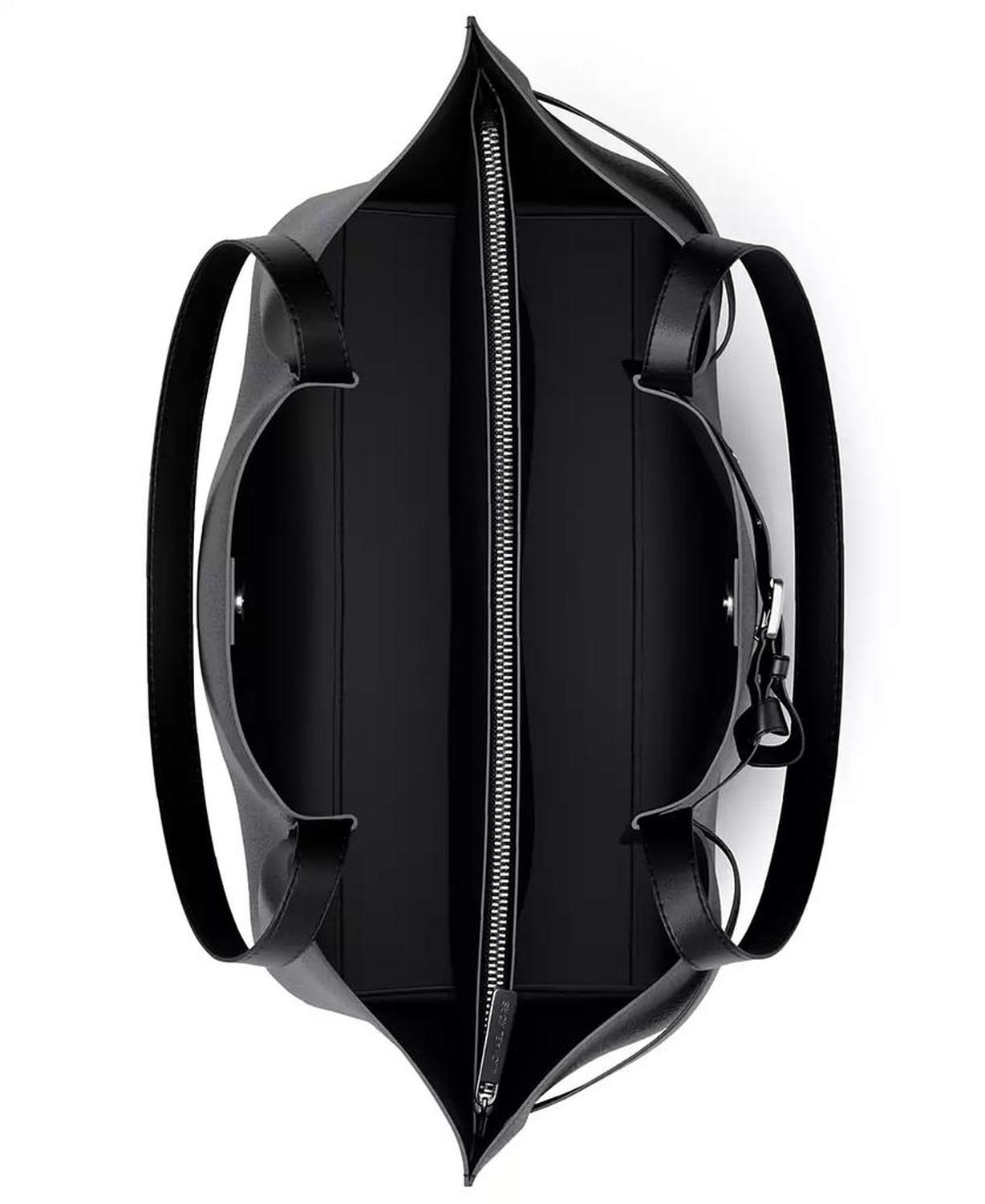 Emilia Extra Large East West Center Zip Tote Bag