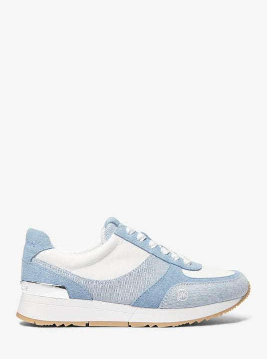 Andi Two-Tone Washed Denim Trainer