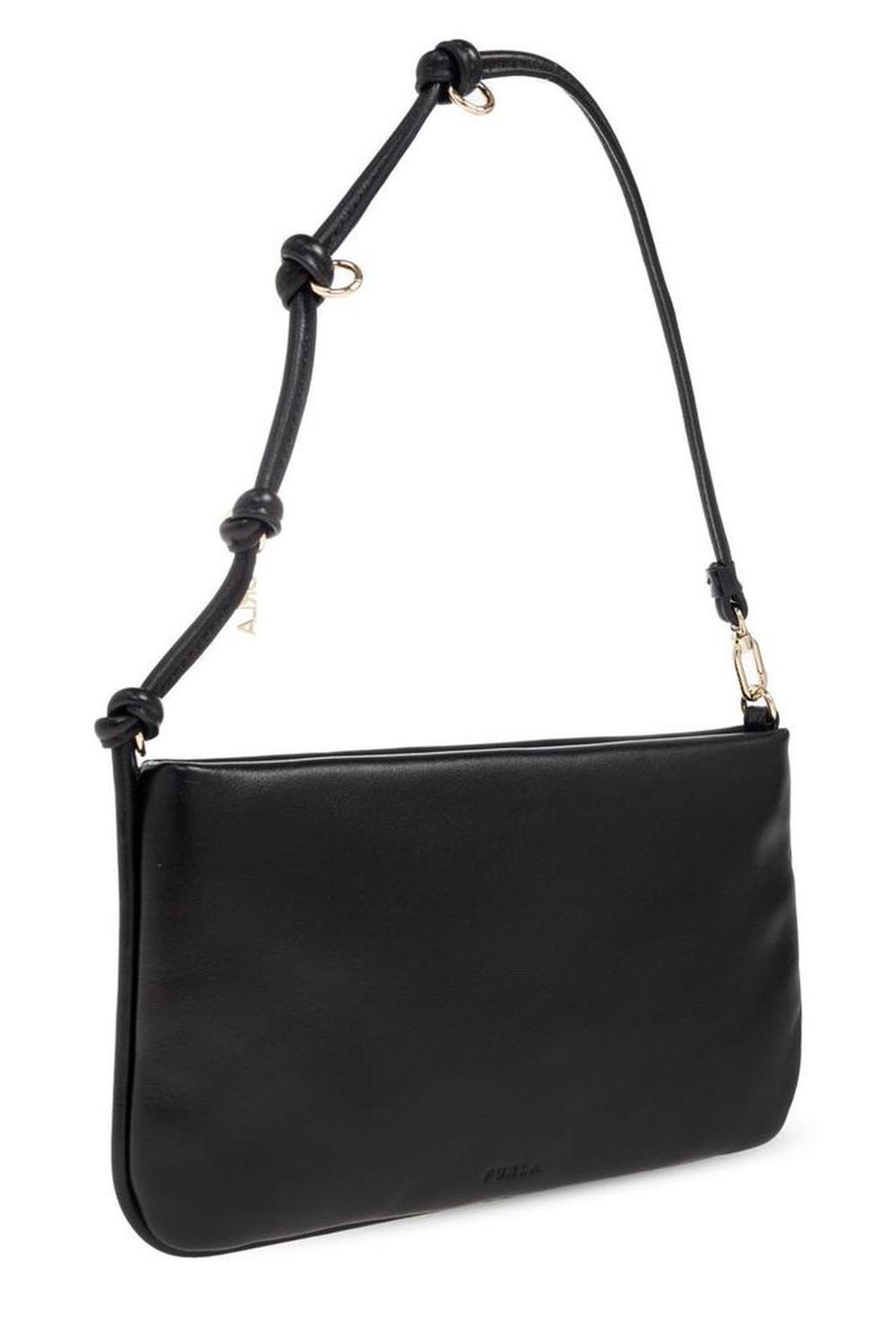 Furla Lili Logo Debossed Shoulder Bag