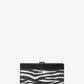 Greenwich Medium Zebra Signature Logo Wallet