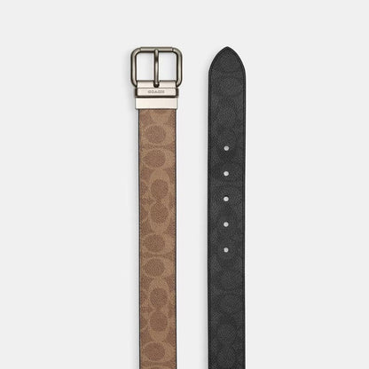 Roller Buckle Cut To Size Reversible Belt, 38 Mm