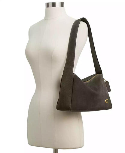 Lola Small Suede Shoulder Bag