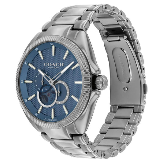 Men's Automatic Jackson Gray Stainless Steel Watch 45mm