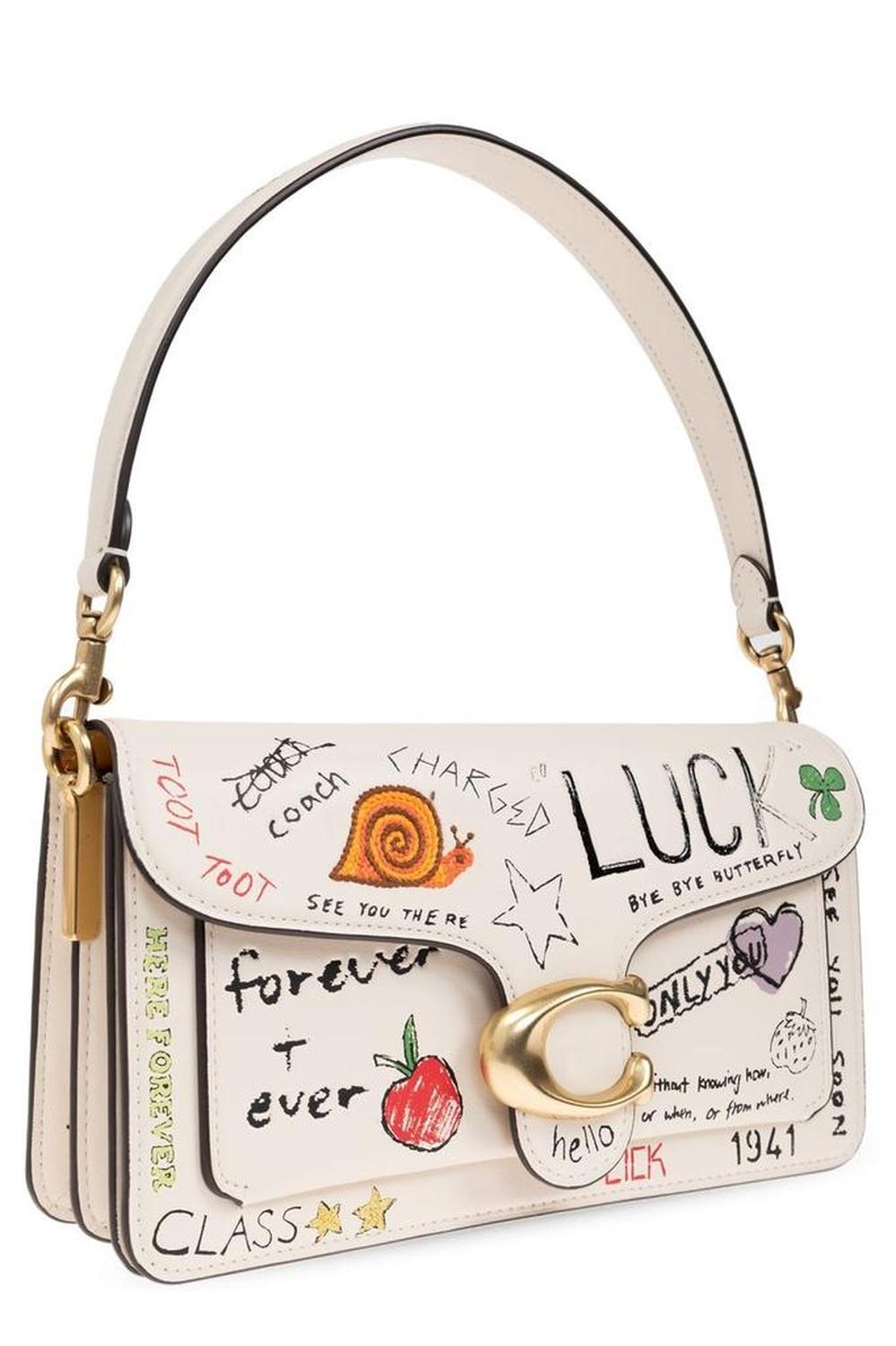 Coach Tabby Sketch Printed Shoulder Bag
