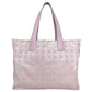 Chanel  Heures Shopping  Synthetic Tote Bag (Pre-Owned)