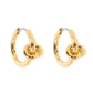 Kate Spade Double Knot Huggies Earrings