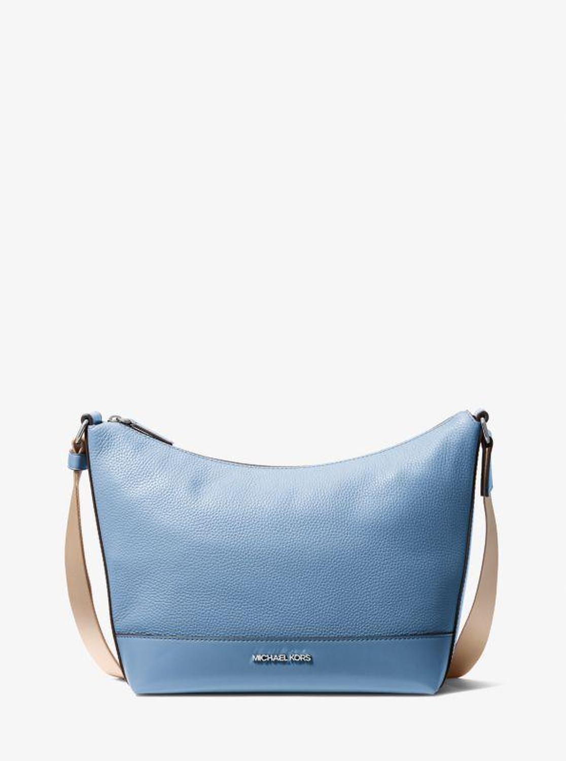 Cooper Pebbled Leather Crescent Bag