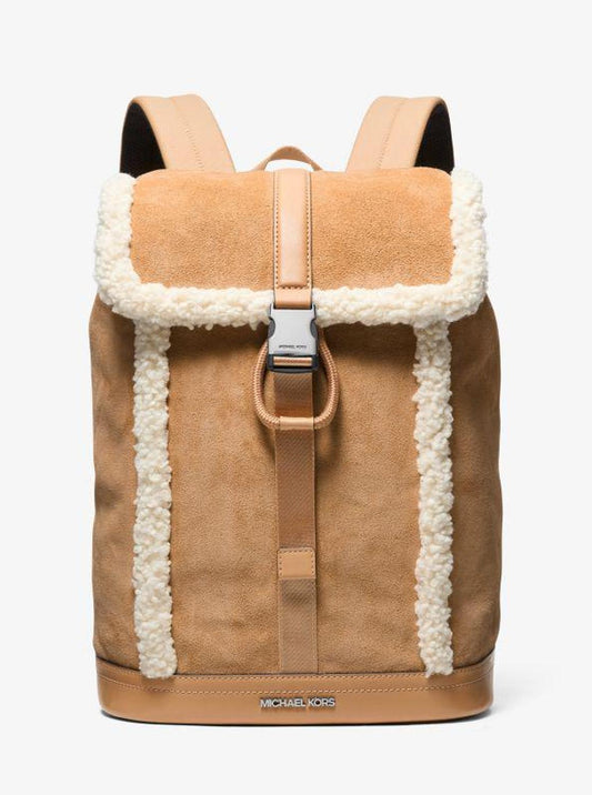 Cooper Suede and Sherpa Backpack