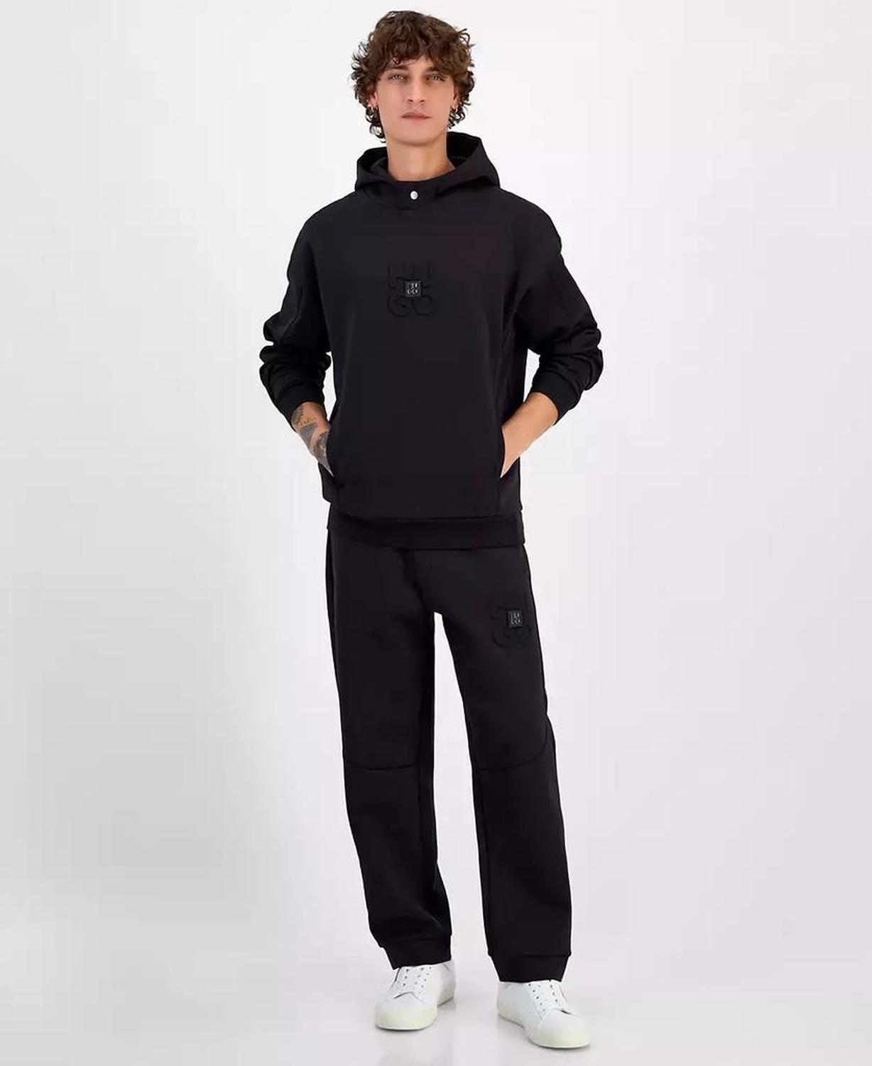 HUGO by Men's Debostaco Relaxed-Fit Logo Hoodie