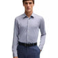 Men's Patterned Performance Slim-Fit Dress Shirt