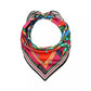 Women's Summer Scene Silk Square Scarf
