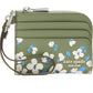 Devin Painterly Bouquet Card Case Wristlet