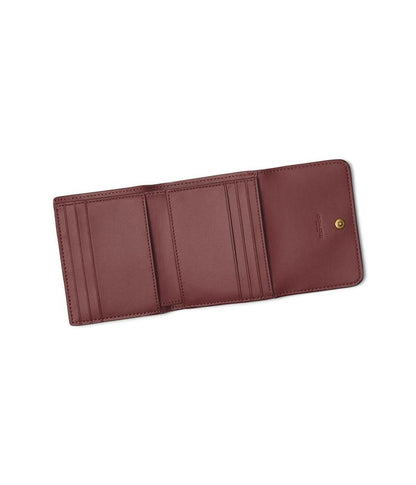 Mila Small Flap Wallet In Signature Canvas