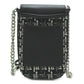 Tweed Leather Shoulder Bag (Pre-Owned)