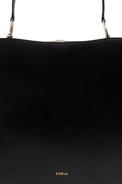 Furla Nuvola Logo Printed Large Tote Bag