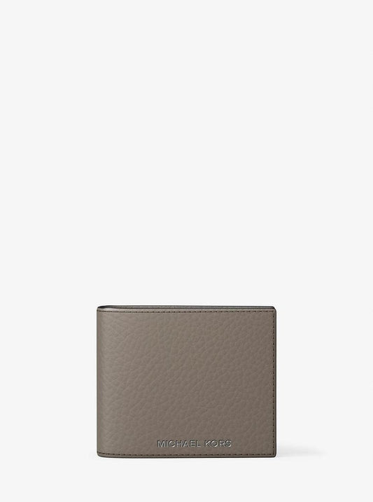 Hudson Pebbled Leather Billfold Wallet