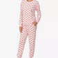 Women's 2-Piece Sleepwear Long-Sleeve Top and Jogger Pajama Set