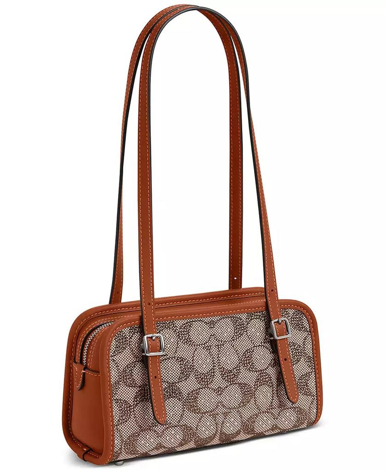 Crystals Swing Zip 20 Shoulder Bag