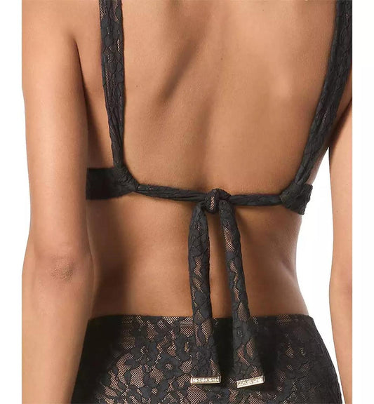 Lace Tie Back Top