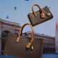 Scarlett Logo Medium East West Satchel Bag