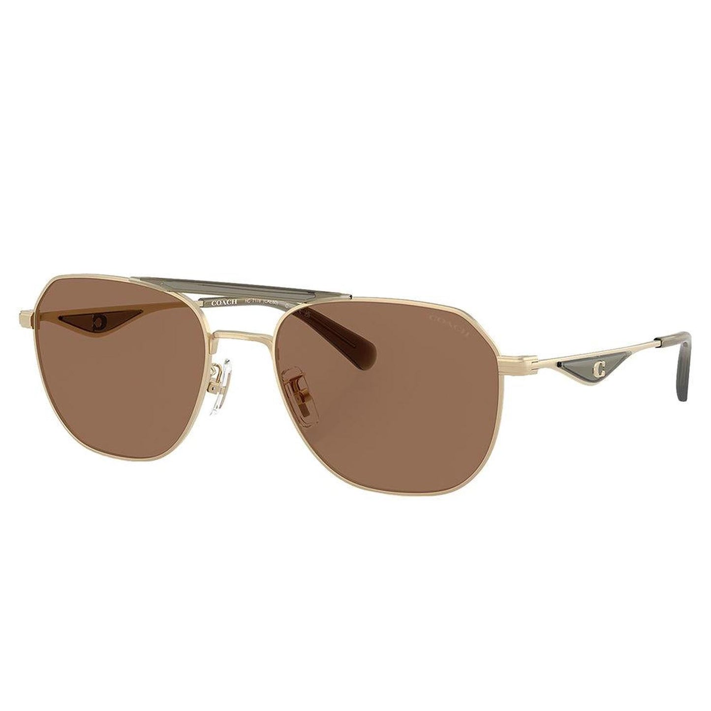 HC 7178 900573 57mm Unisex Pilot Sunglasses