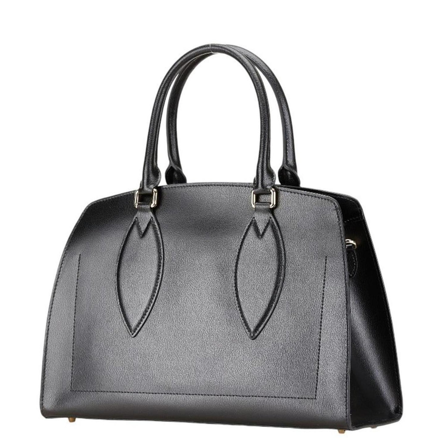 Leather Handbag Shoulder Bag (Pre-Owned)