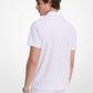 Logo Jacquard Terry Polo Shirt