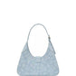 Nouveau Floral Denim Shoulder Bag