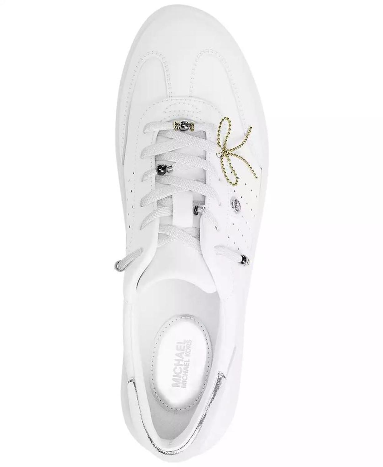 Scotty Leather Lace-up Sneakers with Charms