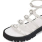 Kiki Leather Gladiator Sandals